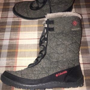Columbia Omni Heat Heavenly Snow Boots Size 11